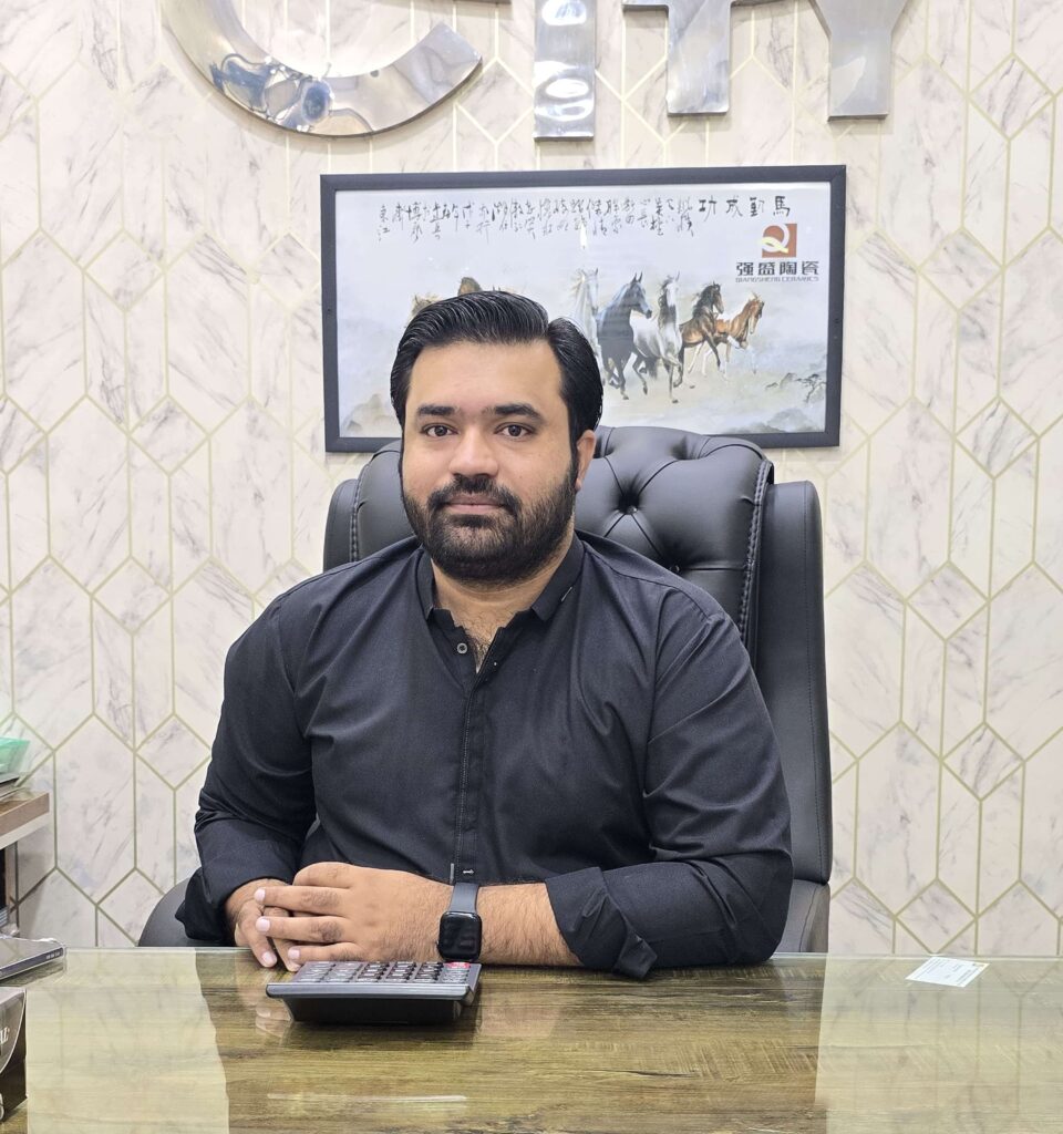 Owner of City Tiles & Sanitary Corporation Store